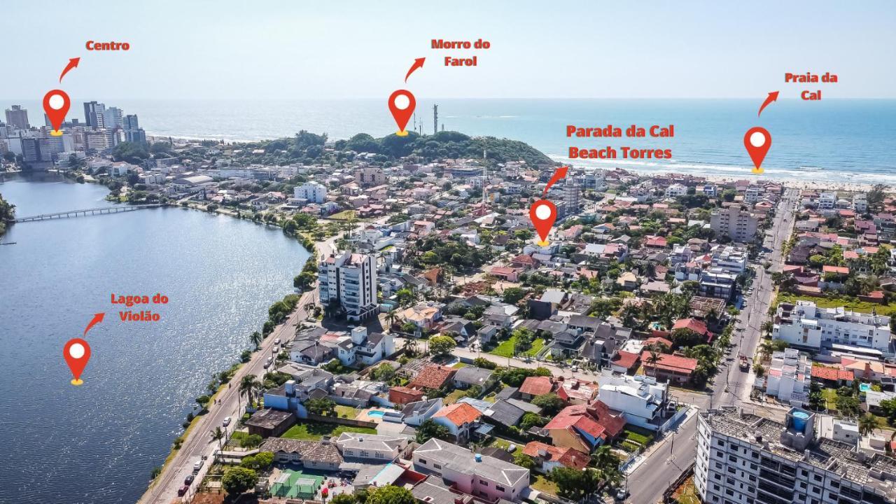 Parada Da Cal Beach Torres Eksteriør bilde